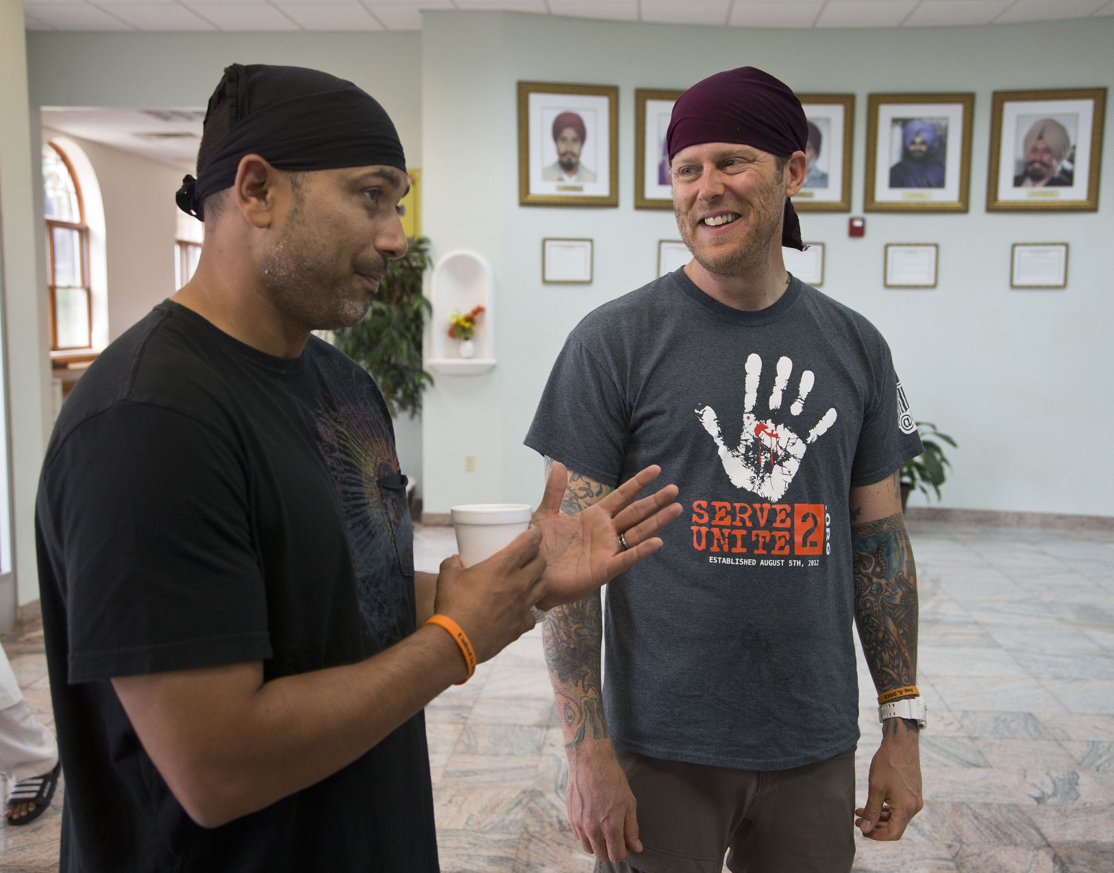 Pardeep Kaleka and Arno Michaelis